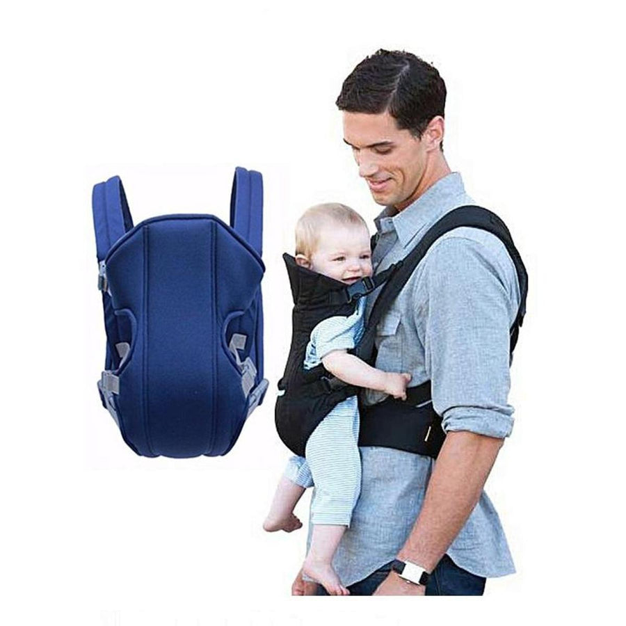 Adjustable Baby Carrier Backpack for Infants & Toddlers (Random Color)