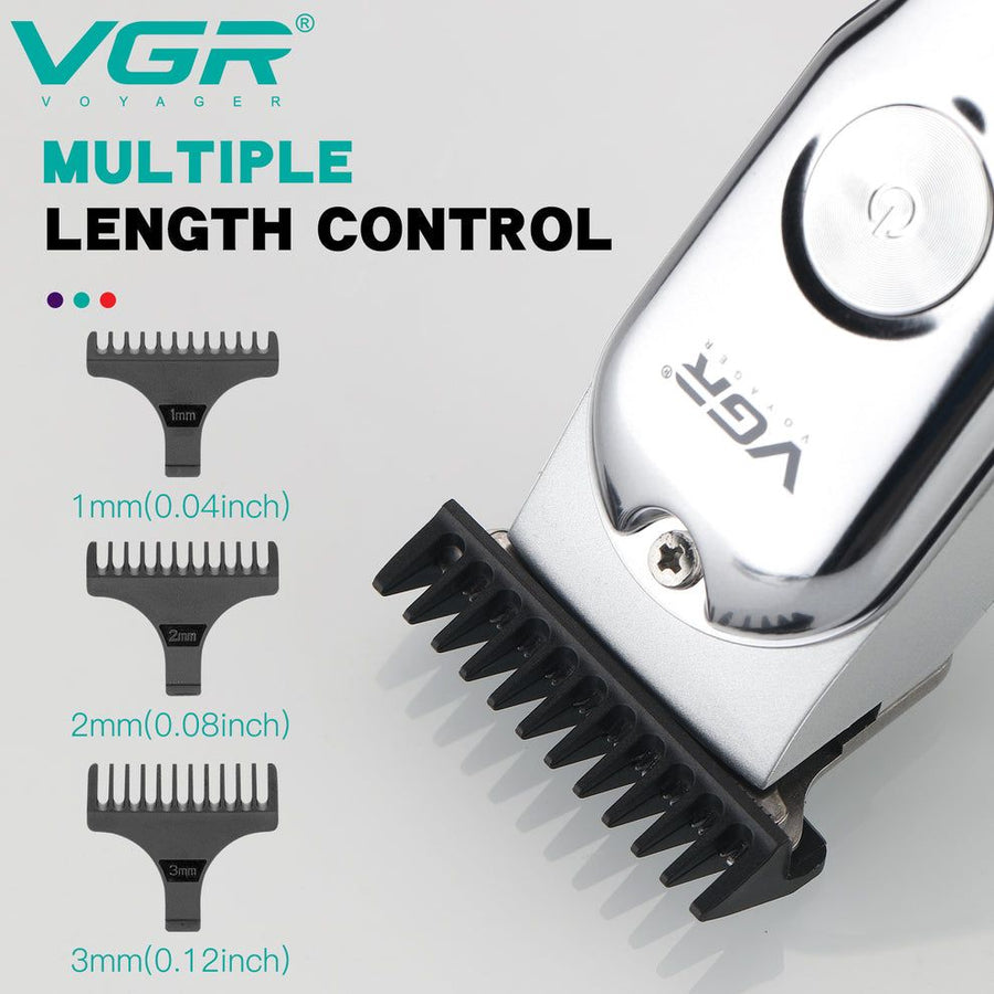 VGR V-071 Professional Hair Clipper — Cordless Electric Hair Cutting Machine