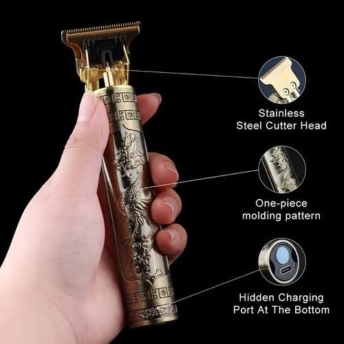 Professional Vintage T9 Trimmer — Cordless Hair Clipper