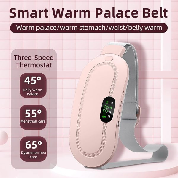 Smart Warm Palace Belt — Portable Menstrual Heating Cramp Relief Pad