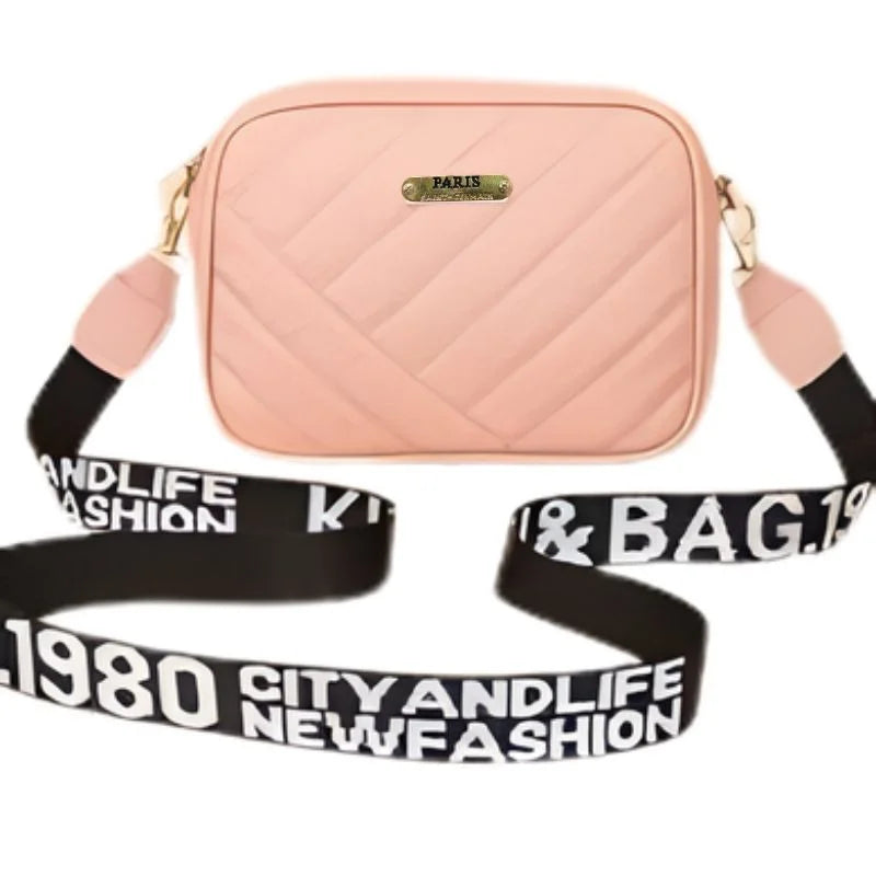 Pink Leather Handbag for Girls & Women | Stylish Shoulder & Crossbody Bag | Daily Use & Gift