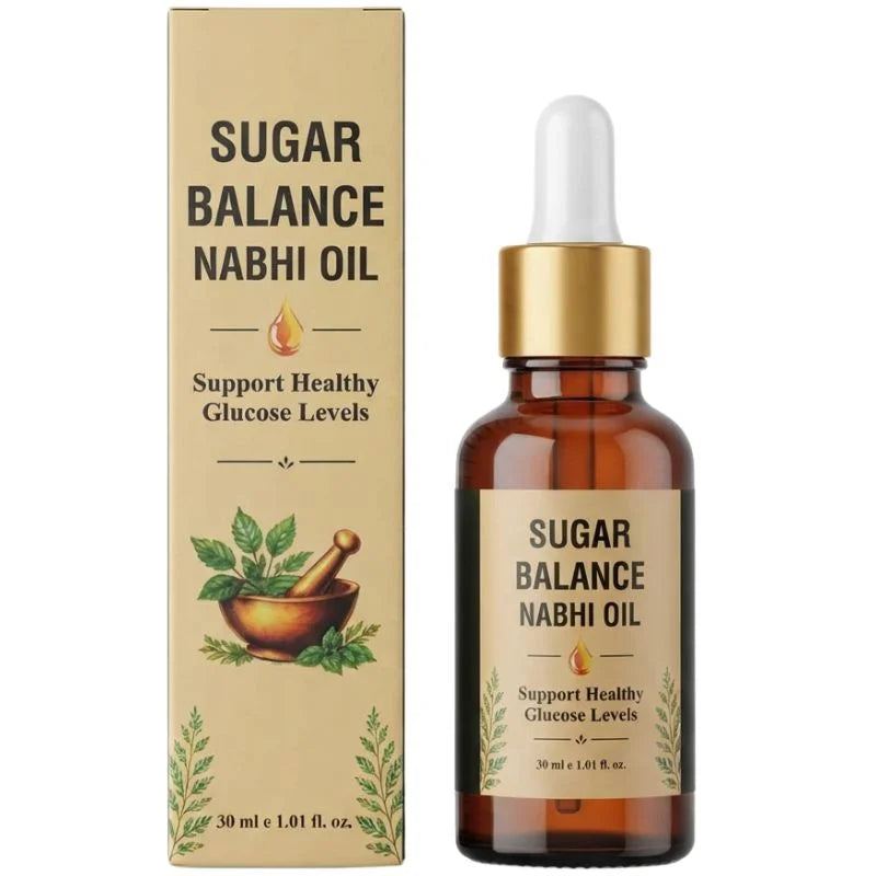 Sugar Balance Nabhi Oil | Herbal Belly Button Massage Oil | Ayurvedic-Inspired Navel Care Oil | 30ml