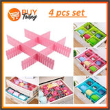 Drawer Organizer Board Storage Box | Adjustable Clapboard Divider Set | 4 Pcs view 4