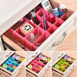 Drawer Organizer Board Storage Box | Adjustable Clapboard Divider Set | 4 Pcs view 3