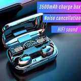 M10 Damix V 5.3 Bluetooth Wireless Earbuds with LED Display, Touch Control, and Long Battery Life view 4