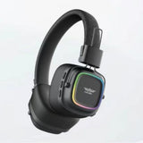 Lelisu LS-258 Wireless Stereo Headphones | Bluetooth 5.4 Over-Ear Headset with Type-C Charging & LED Lights view 4