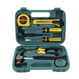 8 PCS Professional Tool Set with Storage Box | YL-8009A Model |  Durable Home Repair & DIY Toolkit |  Organized Plastic Storage Box view 2