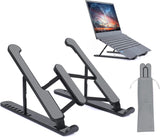 Plastic Foldable & Portable Laptop Stand | Lightweight Adjustable Laptop Holder | High-Quality ABS view 6