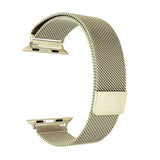 Soft Gold | Apple Watch Milanese Magnetic Loop Strap | Stainless Steel Band  | 42mm / 44mm / 45mm view 1