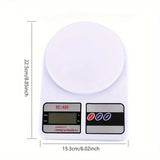 Digital Kitchen Weighing Scale | 10kg Capacity | High-Precision LCD with Tare Function view 3