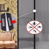 Hands-Free Retractable Magnetic Door Mesh | Magic Mesh Screen Door with Magnetic Closure | Random Colors view 5