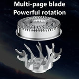 T8 Mini Portable Electric Shaver | USB Rechargeable Beard & Body Trimmer | Waterproof view 3