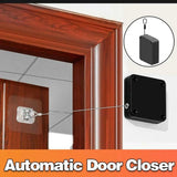 Portable Automatic Door Closer | Punch-Free Installation | Self-Closing Device with Strong Pull Force view 1