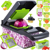 16-in-1 Mandoline Slicer & Vegetable Chopper | Multifunctional Food Cutter & Grater view 1