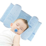 Soft Breathable Baby Pillow | Newborn Head Shaping Cushion for Flat Head Prevention view 1
