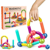 25 Pcs Magnetic Building Blocks Set | STEM Educational Rods & Balls Toy for Kids view 1