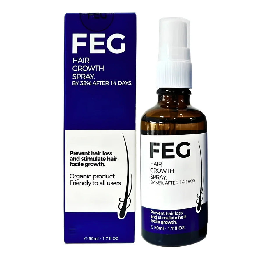 FEG Plus Hair Growth Spray 50ml | Anti-Hair Loss & Regrowth Solution