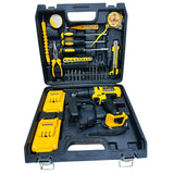 Dunlandi 24V Cordless Drill Machine Set | 2 Batteries & Complete DIY Tool Kit view 5
