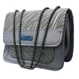 Luxury Women’s Shoulder Bag in Grey Faux Leather for Casual, Work, and Formal Use view 1