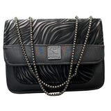 Luxury Women’s Shoulder Bag in Charcoal Black Faux Leather for Casual, Work, and Formal Use view 1