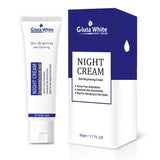 Gluta White Night Cream | Advanced Brightening & Anti-Aging Formula with Glutathione & Vitamins (50ml) view 1