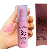 Crazy Girl 36H Magic Waterproof Blush | Long-Lasting 3D Glow Makeup for Girls & Women view 1