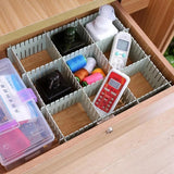 Drawer Organizer Board Storage Box | Adjustable Clapboard Divider Set | 4 Pcs view 2