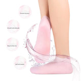 Silicone Jelly Socks | Ultra-Moisturizing Gel Foot Care & Spa Therapy | Without Box view 3