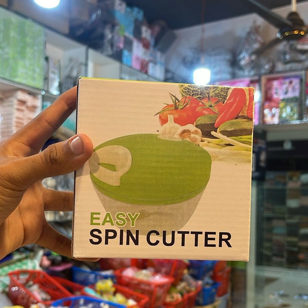 Manual Spin Cutter – Handheld Chopper & Grinder