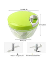 Manual Spin Cutter – Handheld Chopper & Grinder view 4