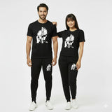 Anime Printed Tracksuit Set — Trending Youth Graphic T-Shirt & Trouser view 3