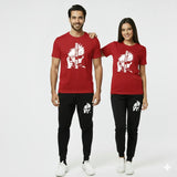 Anime Printed Tracksuit Set — Trending Youth Graphic T-Shirt & Trouser view 4