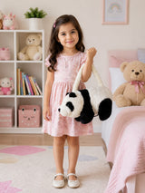 Panda Bag for Girls (Cute Cartoon Panda Shoulder Bag / Crossbody Handbag) view 2
