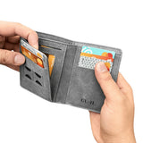 M-Design RFID Blocking Wallet — Slim Minimalist PU Leather Card Holder for Men view 4
