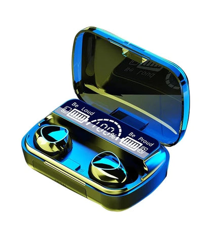 M10 TWS Earbuds with keyboard and phone