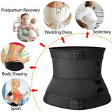 Waist Trainer Slimming Belt — Sweat Fat Burning Body Shaper for Women view 3
