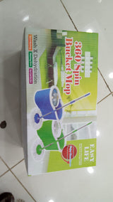 360 Degree Rotating Spin Mop with Stainless Steel Bucket view 1