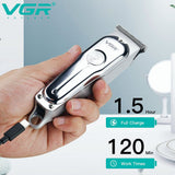 VGR V-071 Professional Hair Clipper — Cordless Electric Hair Cutting Machine view 4