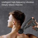 Smart Quiet Massage Gun with 4 Heads view 3