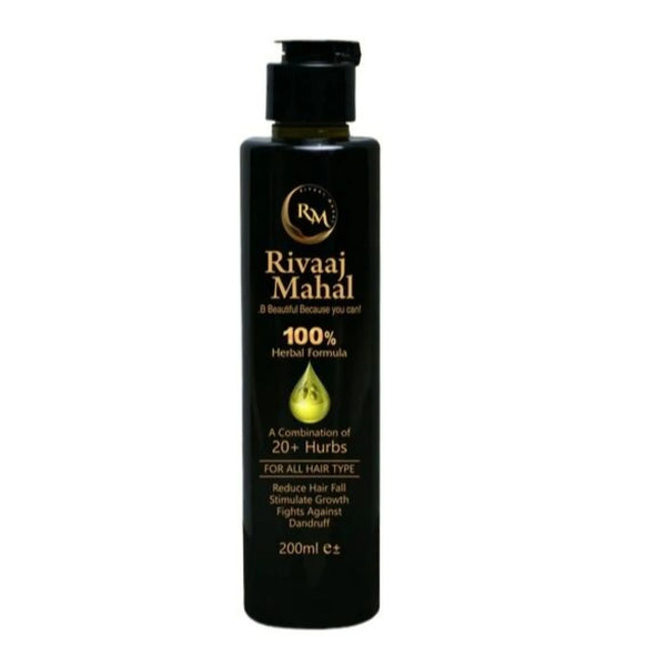 Rivaaj Mahal Herbal Hair Oil 100% | 20+ Herbs for Strong & Healthy Hair
