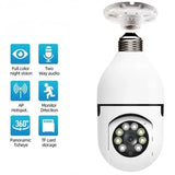 Speed-X Bulb Camera 1080P WiFi 360° Panoramic Security Camera  | Night Vision & Two-Way Audio view 6
