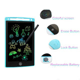 8.5-Inch Multi-Color LCD Writing Tablet  | Reusable Drawing & Note-Taking Tool for Kids | Random Colors view 3