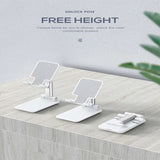 Universal Foldable Mobile & Tablet Stand | Adjustable Multi-Angle Holder view 6