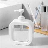 Portable Refillable Soap Dispenser Bottle | 300ml 500ml Clear Pump Bottle for Kitchen Bathroom Shower Lotion Shampoo view 6