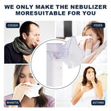 Portable Rechargeable Nebulizer Machine Asthma Inhaler 0.5L for Kids and Adults view 5
