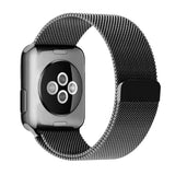 Grey | Apple Watch Milanese Magnetic Loop Strap | Stainless Steel Band  | 42mm / 44mm / 45mm view 2