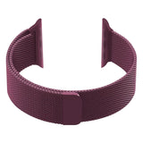 Plum | Apple Watch Milanese Magnetic Loop Strap | Stainless Steel Band  | 42mm / 44mm / 45mm view 3
