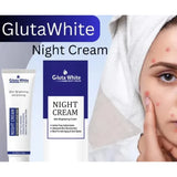 Gluta White Night Cream | Advanced Brightening & Anti-Aging Formula with Glutathione & Vitamins (50ml) view 3