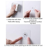 4 PCs Punch-Free Screw Hanger | Non-Marking Wall Hook Stickers | Heavy-Duty Picture & Decor Holder view 6