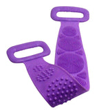 Magic Silicone Brushes Bath Towels | Rubbing Back Mud Peeling Body Massage Shower Extended | Scrubber Skin Clean Brushes Bathroom view 2